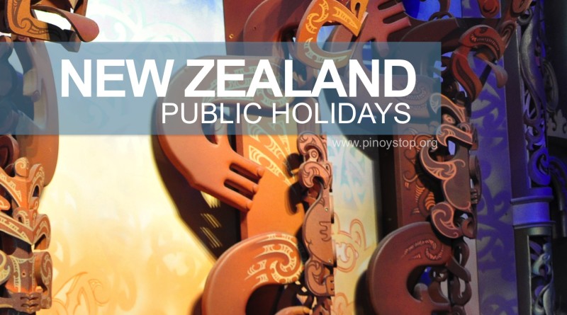 NZ Public Holidays by Pinoy Stop