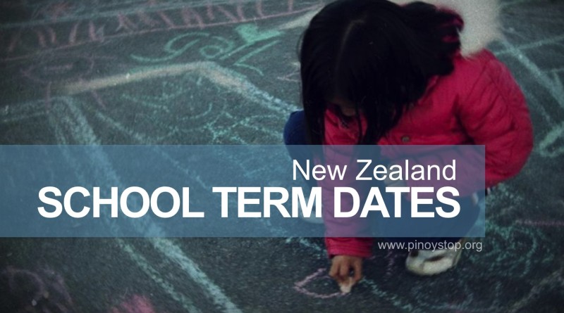 NZ School Term Dates - Pinoy Stop