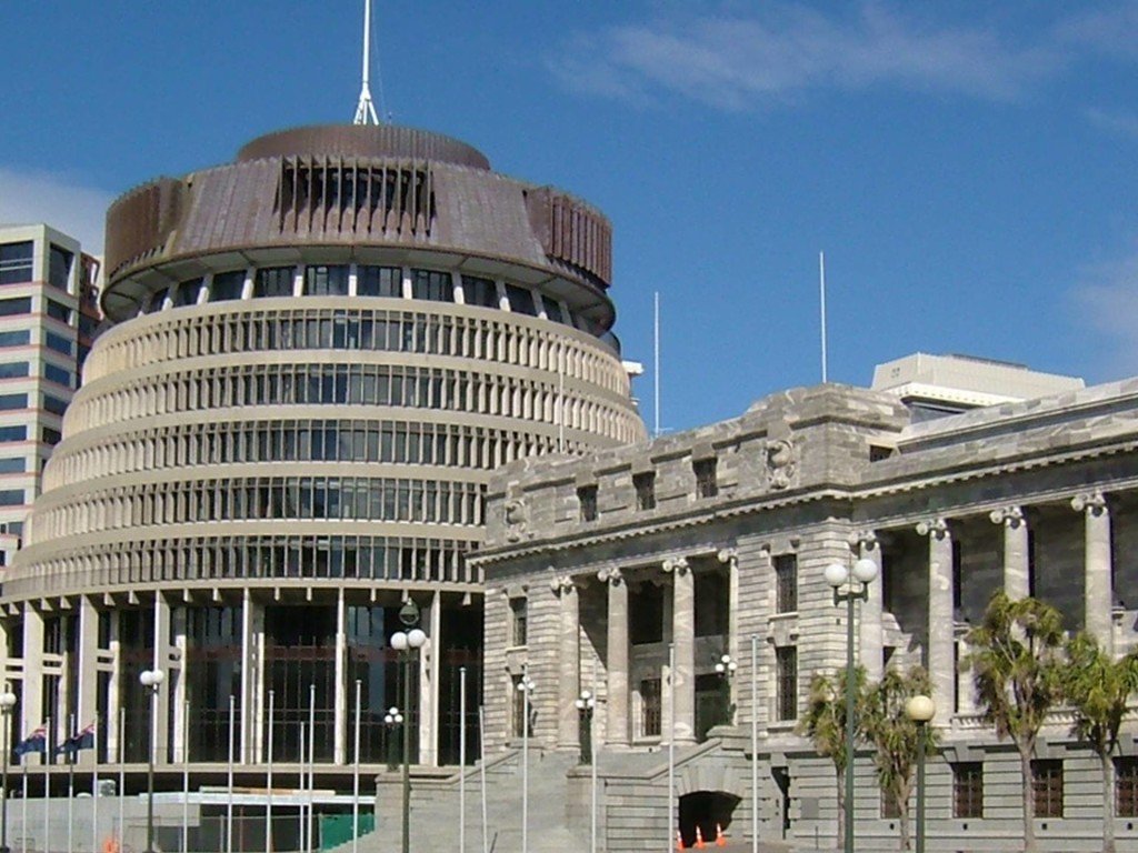 NZ Parliament House - The Beehive