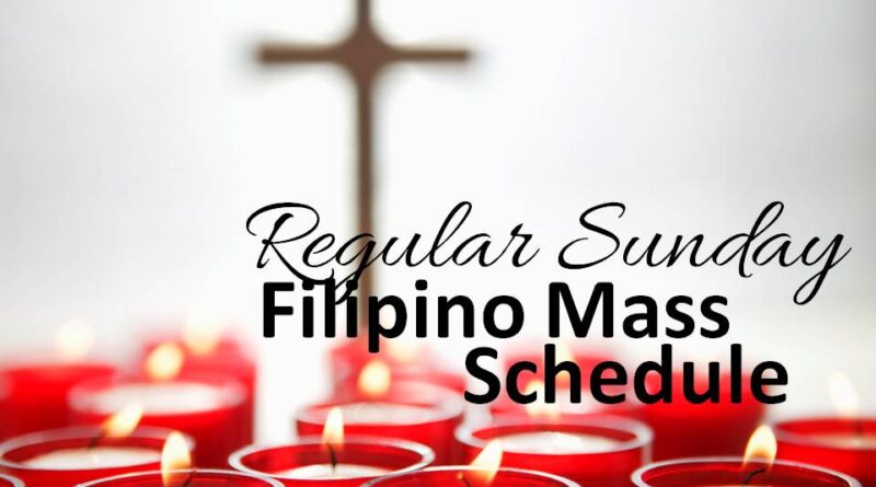 Sunday Mass - Pinoy Stop