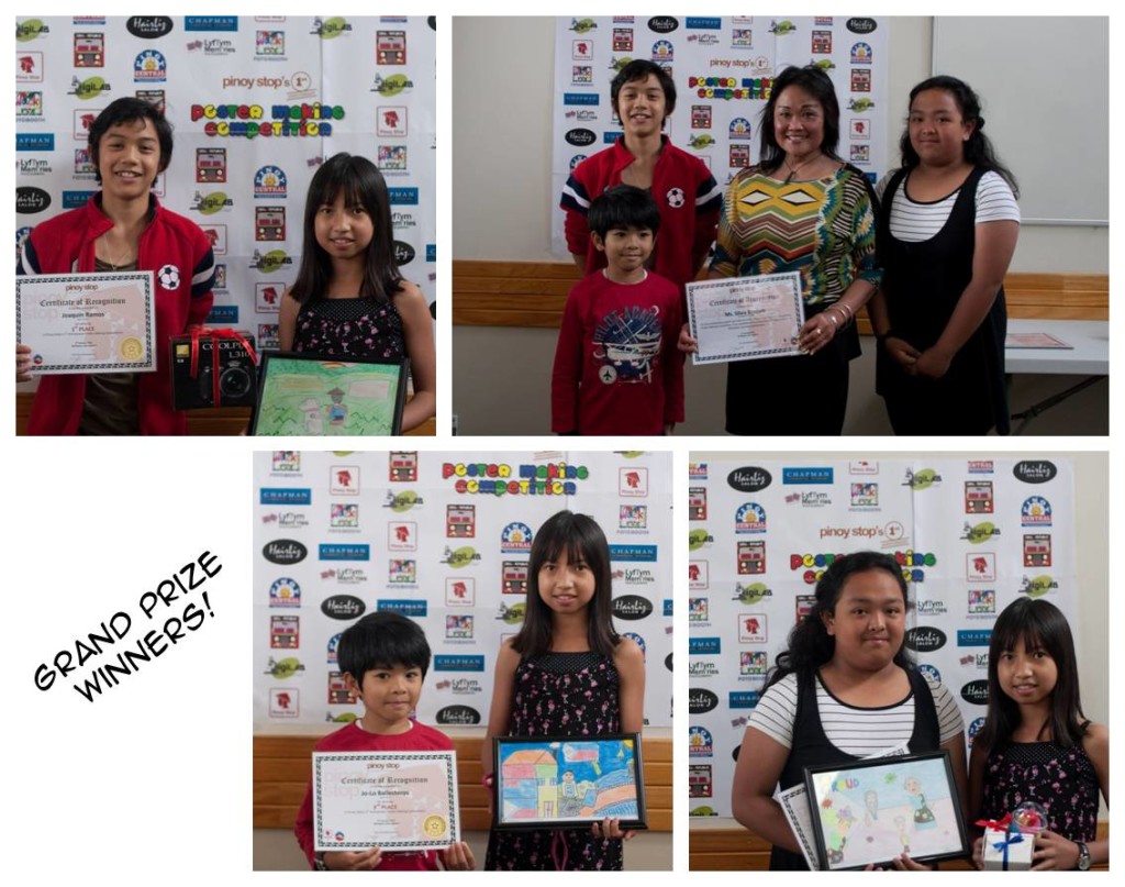 Pinoy Stop Poster Making Contest Special Grand Prize Winners
