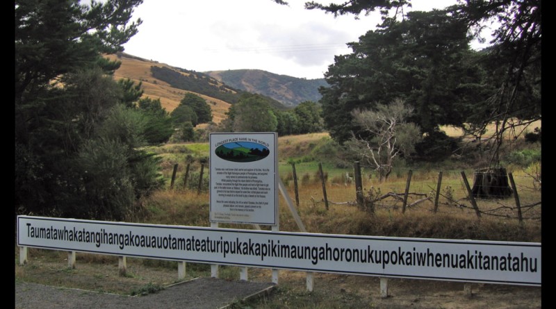 Longest Place Name in the World - Taumata