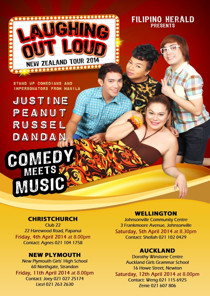 Laughing Out Loud NZ Tour 2014