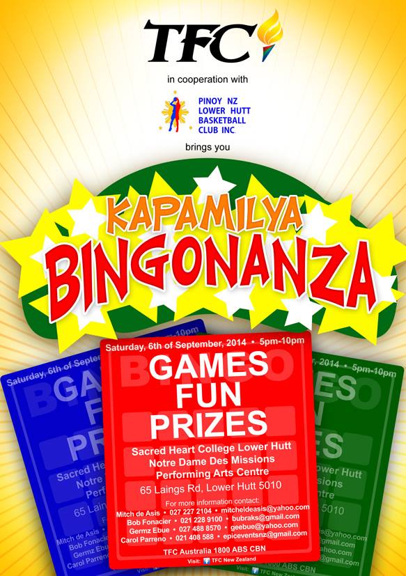 KAPAMILYA BINGONANZA (Wellington)