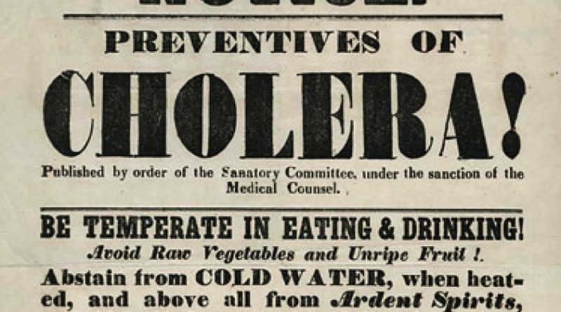 Cholera outbreak