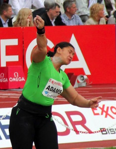 Valerie Adams at the 2011 Bislett Games