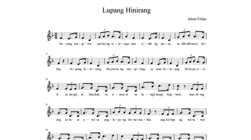 Lupang Hinirang