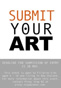 Submit your art - 2016 Young Pinoy Artists Festival