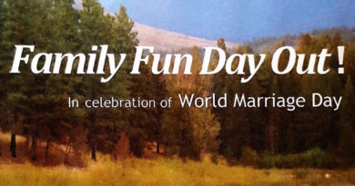 World Marriage Day Family Fun Day Out