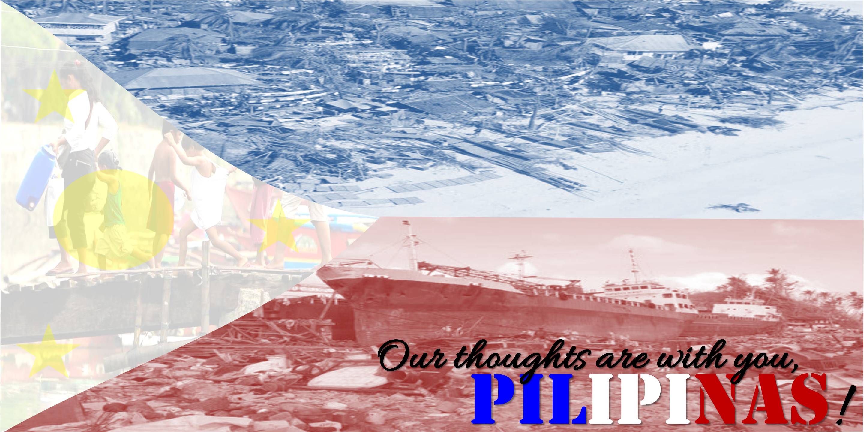 Our thoughts are with You Pilipinas