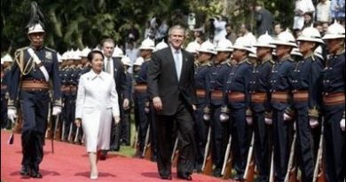 Bush in Manila 2003