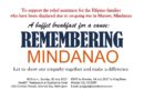 Remembering Mindanao – A Buffet Breakfast for a Cause (Wellington)